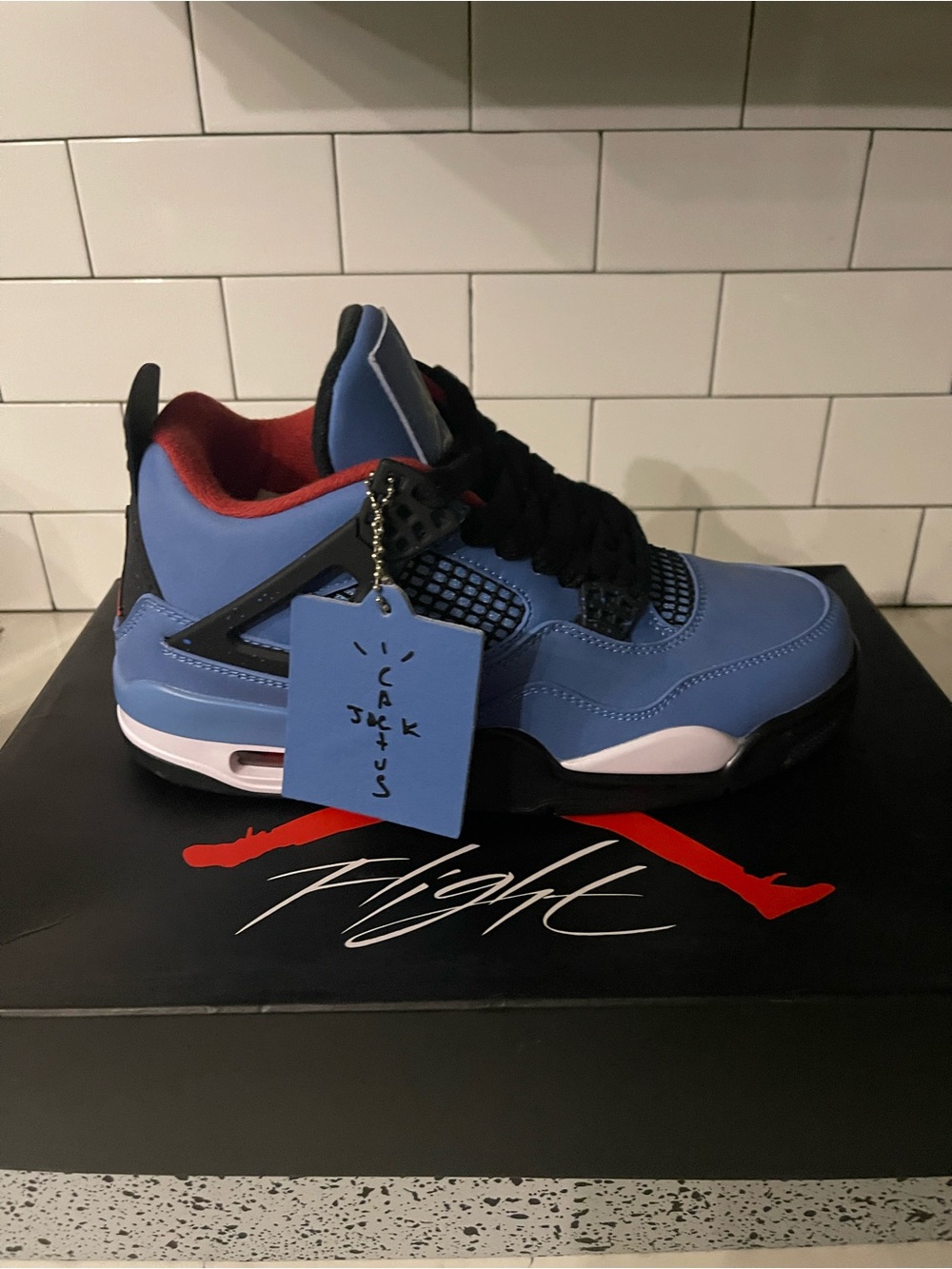Men’s Retro 4 X T.S. Size 7.